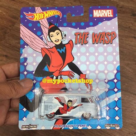 SOLD Hot Wheels VOLKSWAGEN T1 PANEL BUS Marvel Avengers The Wasp Hobbies Toys Toys