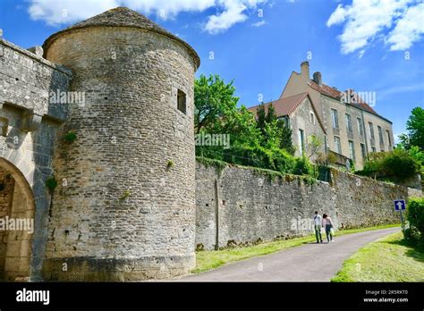 France Cote D Or Flavigny Sur Ozerain Labeled Les Plus Beaux