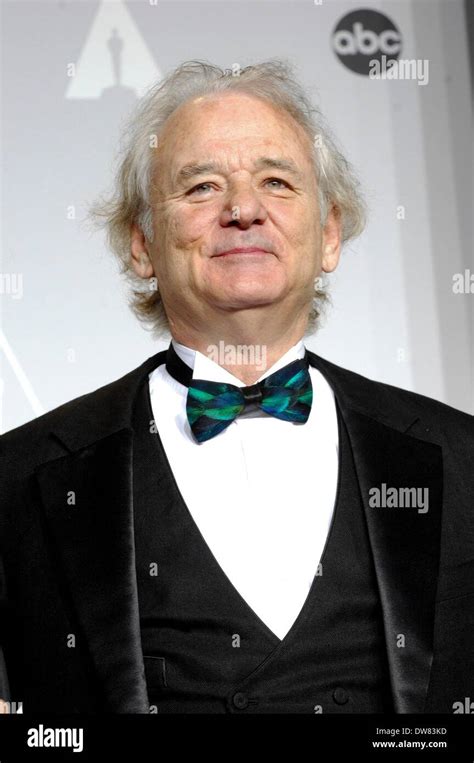 Los Angeles Ca 2nd Mar 2014 Bill Murray In The Press Room For The