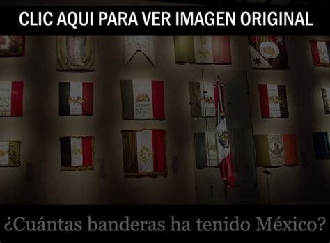 Cuántas banderas ha tenido México