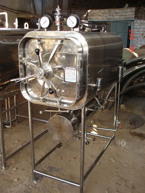 Horizontal Rectangular High Pressure Steam Sterilizer Autoclave