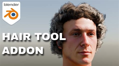 Creating Hair In Blender Made Easy As Hair Tool Addon Youtube