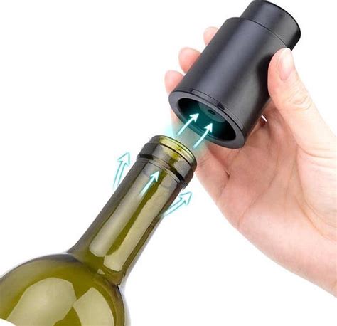 Wine Saver Wijn Vacu M Pomp Wijn Stopper Wijn Dop Kurk Vervanger