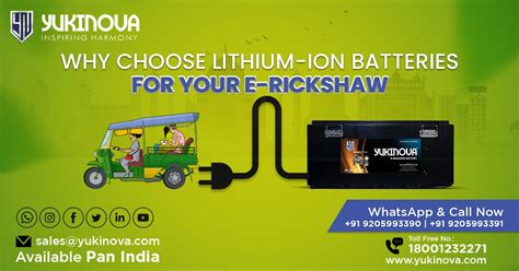 Why Choose Lithium Ion Batteries For Your E Rickshaw My Blog