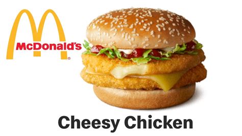 Checkout Basket Mcdonalds Cheesy Chicken Burger Youtube