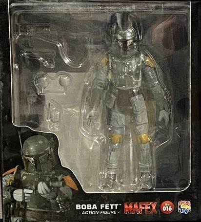 Фигурка Star Wars MAFEX No 016 Boba Fett Empire Strikes Back БЕЗ