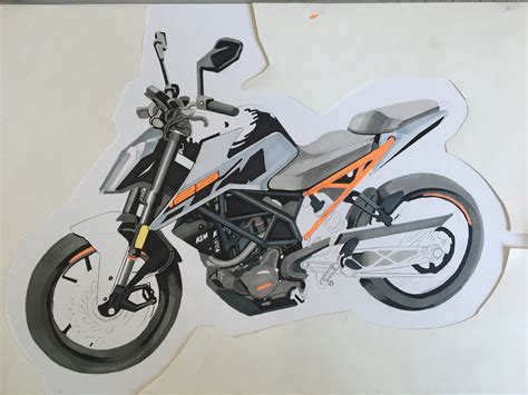 Share More Than 144 Ktm Rc Drawing Best Vn