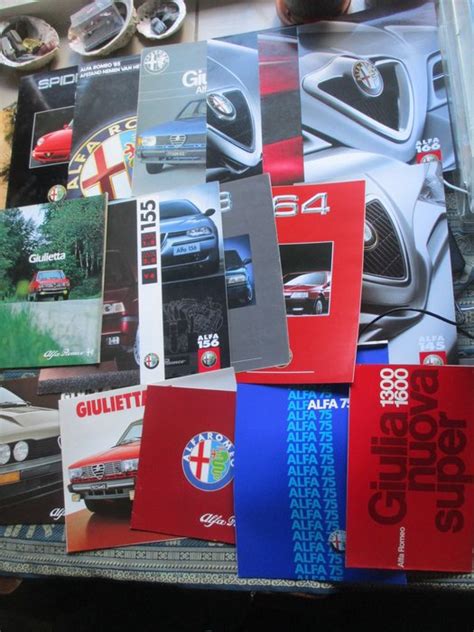 Brochures Catalogues Alfa Spider Gtv