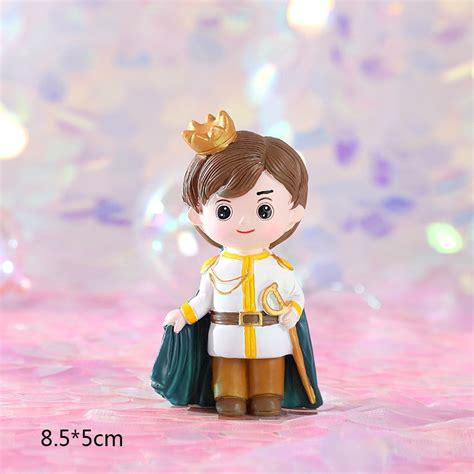 Princess Prince Castle Birthday Cake Decorations Cake Topper Shopee