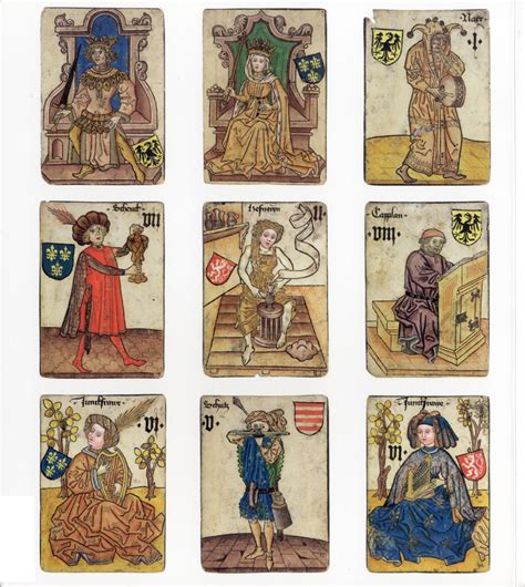 Luxury Playing Cards Of The Middle Agesantiques And The Arts Weekly