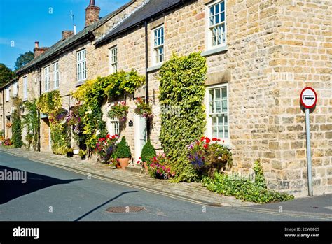 cottages, Thornton Le Dale, North Yorkshire, England Stock Photo - Alamy