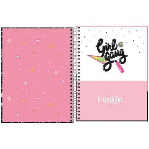 Papelaria Caderno Caderno Tilibra Espiral Capa Dura Colegial 10