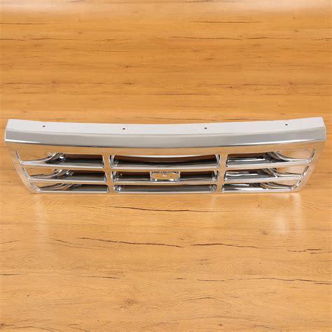 Hecasa Front Bumper Grille Grill Chrome For Ford F Hd F