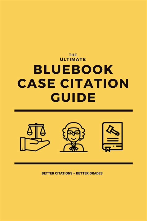 Essential Bluebook Case Guide Law School Life Good Grades Citations