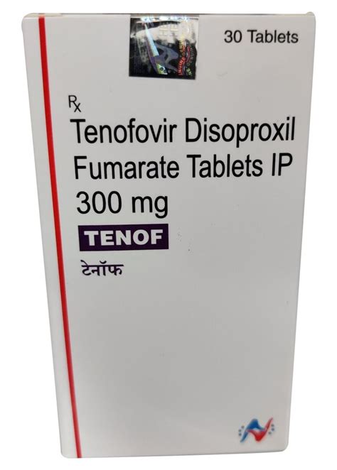 300 Mg Tenofovir Disoproxil Fumarate Tablet Prescription Treatment Hiv Infectionhepatitis B