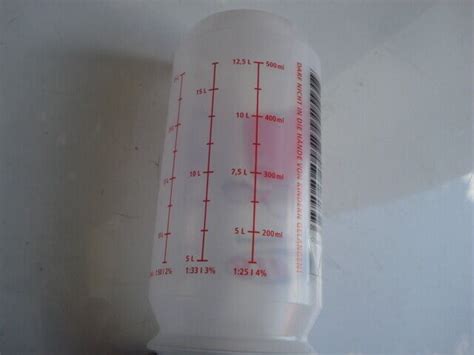 Sip 2t Measuring Bottle Two Stroke Measuring Jug Squeeze Non Drip Ebay