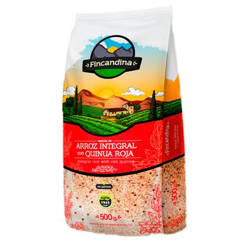 Arroz Integral Con Quinua Roja Fincandina 500gr Corpalen