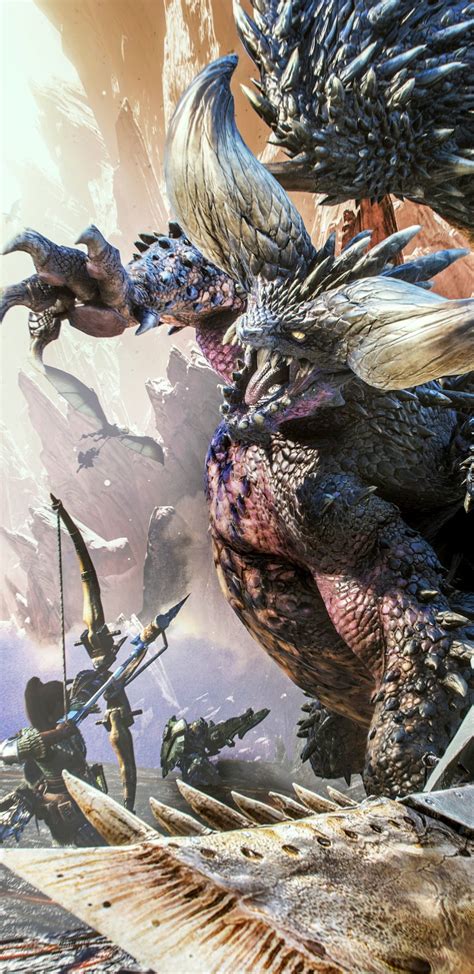 Download This Wallpaper Video Game Monster Hunter World 1440x2960 For All Your Pho Monster