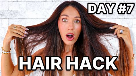 How To Not Wash Your Hair For 7 Days…youre Doing It Wrong Youtube