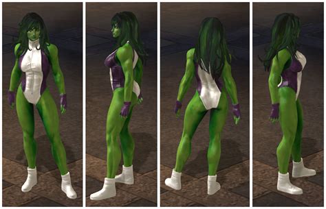 She-Hulk - Marvel Heroes Complete Costume List