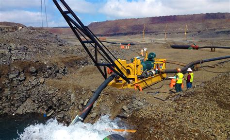 The electrification of dewatering pumps