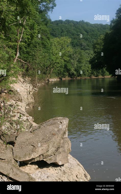 Green river Mammoth Cave National Park Kentucky Stock Photo - Alamy