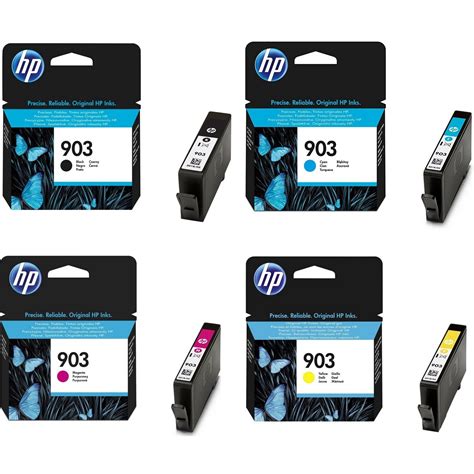 Hp903 Set Of 4 Original Printer Ink Cartridge Hp 903 Ebay