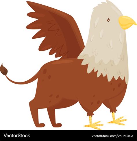 Griffin Mythical Creature Royalty Free Vector Image