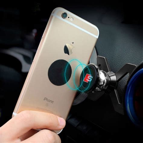 Magnetic Air Vent Car Mount Phone Holder For Audi A S