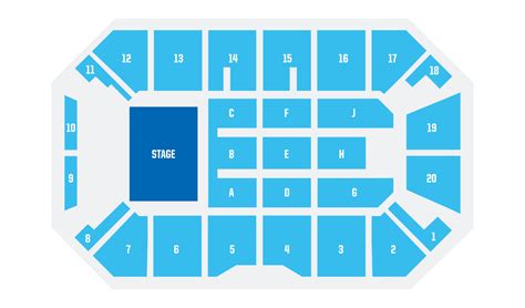 Seating Charts The Dollar Loan Center