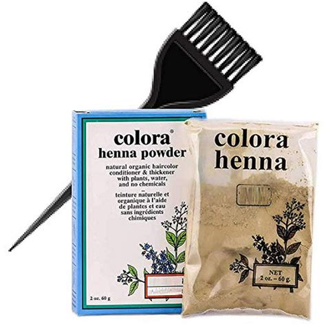 Colora Henna Powder Natural Organic Haircolor Hair Color Dye