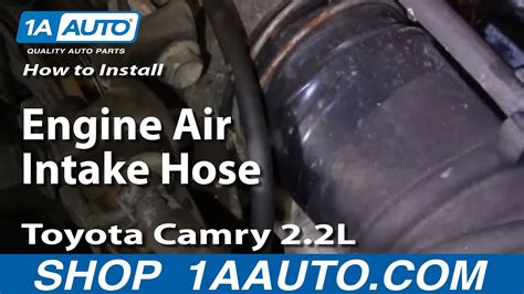 How To Install Replace Engine Air Intake Hose Toyota Camry L