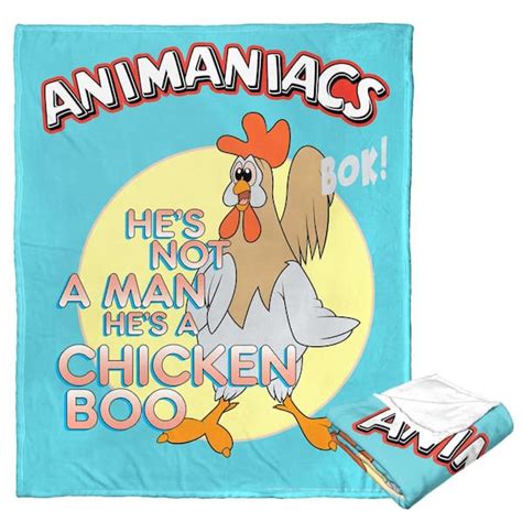 THE NORTHWEST GROUP Animaniacs Chicken Boo Silk Touch Multi-Colored ...