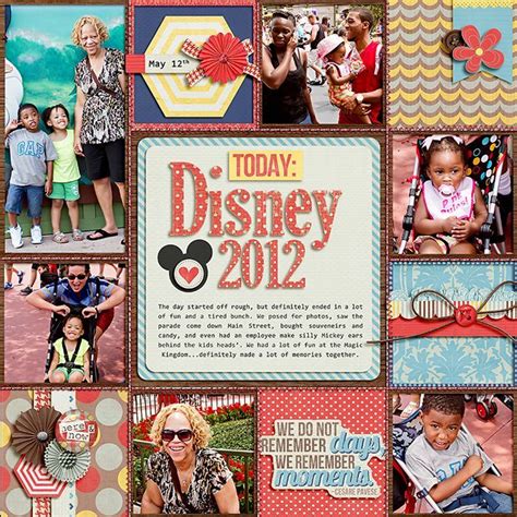 Scrapbooking Disney Scrapbook Disney Scrapbooking Layouts Disney