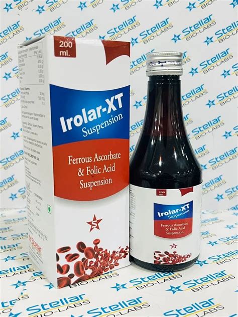 Ferrous Ascorbate Folic Acid Syrup Packaging Size Ml At Rs