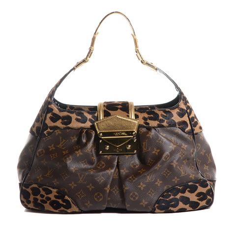 Louis Vuitton Monogram Leopard Polly