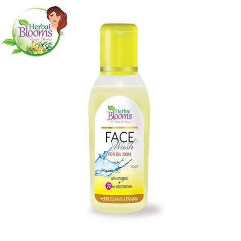 Herbal Blooms Face Wash For Oily Skin 50ml Made In Sri Lanka