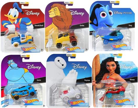 Hot Wheels Disney Pixar Character Cars S Rie Conjunto De Carros De Brinquedo Fundidos