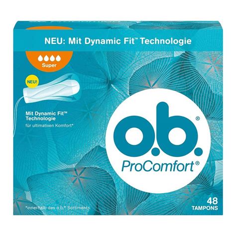 Tampon ob Đức pro comfort 48 băng vệ sinh dạng nút nội địa Đức