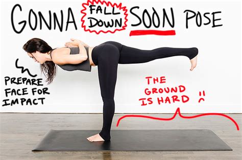 11 Slightly More Accurate Names For Yoga Poses