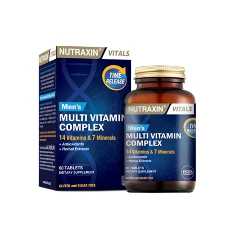 Nutraxin Multivitamin Erkek | Takviye Edici Gıdalar | Moysti