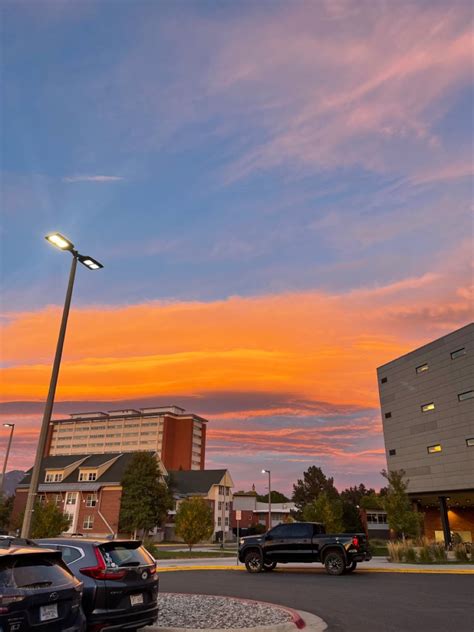 Sunset Montana State University University Of Montana Montana State