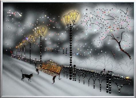 Картины со стразами Сваровски.. Обсуждение на LiveInternet - Российский ...