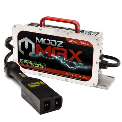 Modz Max36 15 Amp Ezgo Txt Battery Charger For 36 Volt Golf Carts