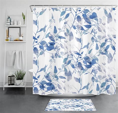 Eucalyptus Bliss Shower Curtain Transform Your Shower Into An Oasis