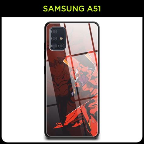 Стеклянный чехол на Samsung Galaxy A51 / Самсунг А 51 с принтом аниме ...