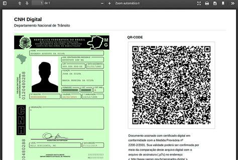 Carteira Digital De Tr Nsito Visualizar Exportar Remover E Hist Rico