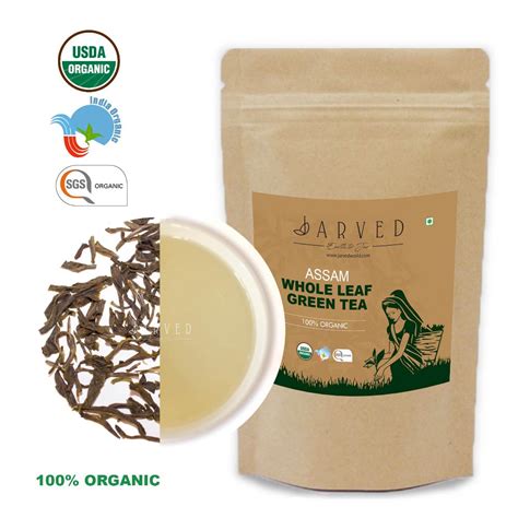 Jarved Organic Whole Leaf Assam Green Tea Packaging Type Packet Id 20834138230