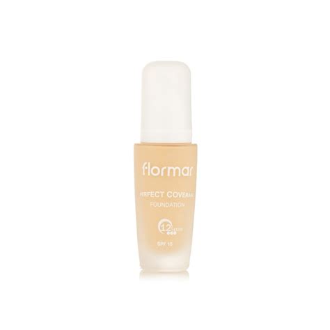 Flormar Perfect Coverage Foundation 100 Light Ivory Spinneys UAE