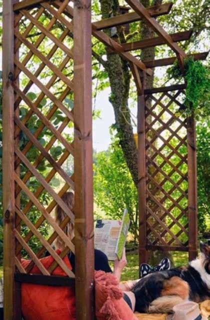 Fabriquer Une Arche De Jardin En Bois